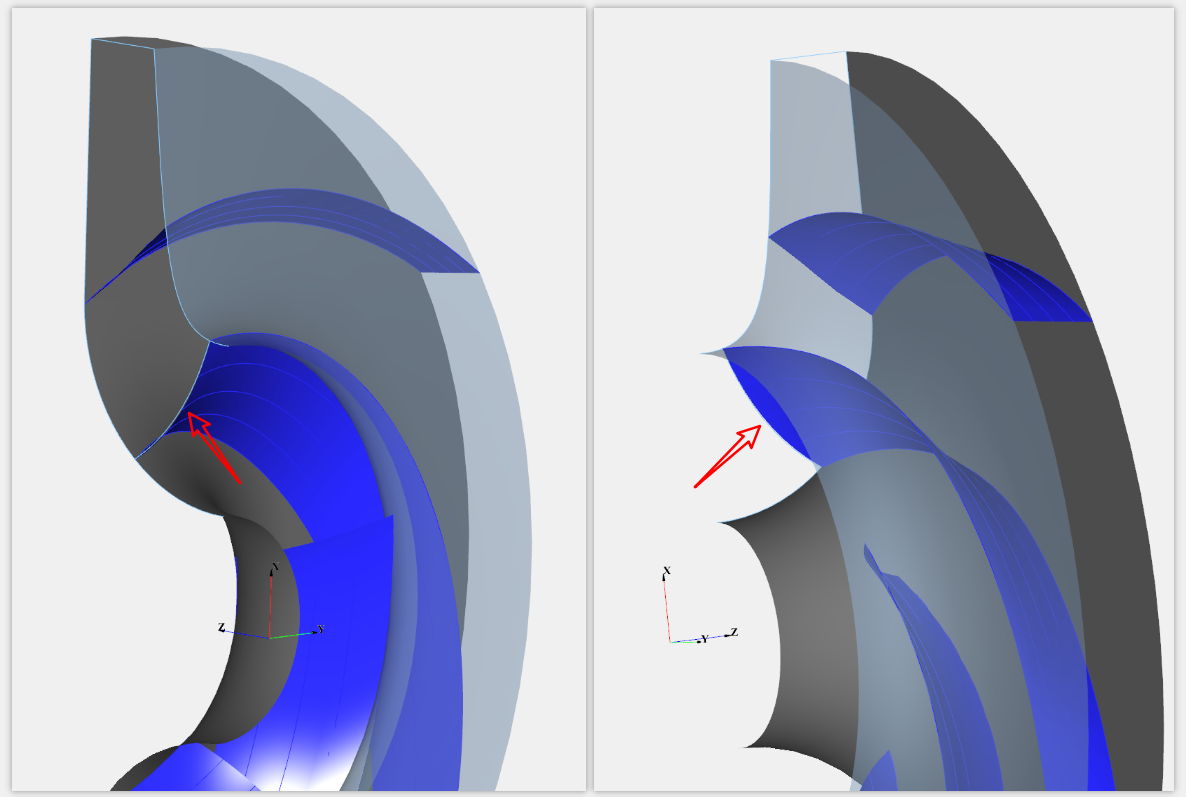 螺旋离心泵叶片进口边的形状控制要点